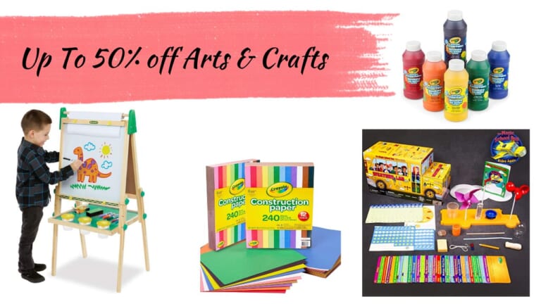 Amazon | Up To 50% Off Crayola Products