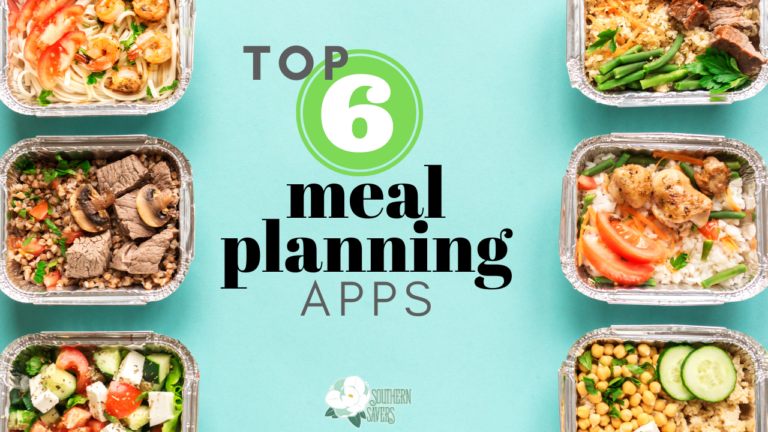 Top 6 Meal Planning Apps