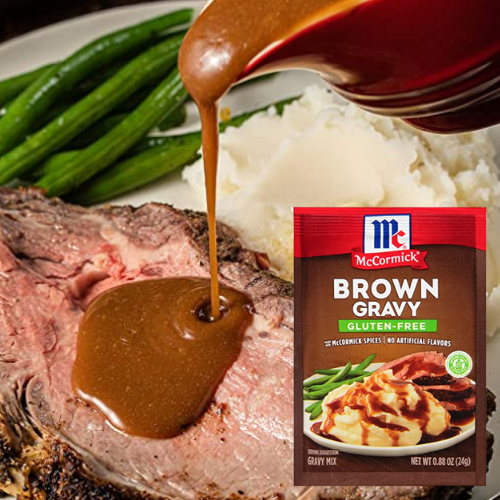 12 Pack McCormick Gluten Free Brown Gravy Mix as low as $12.89 After Coupon (Reg. $24.41) + Free Shipping! $1.07 per 0.88 Oz Packet!