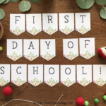 Free Printable First Day of School Banner