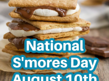 August 10th Is National S’mores Day! Celebrate With These Yummy Recipes!