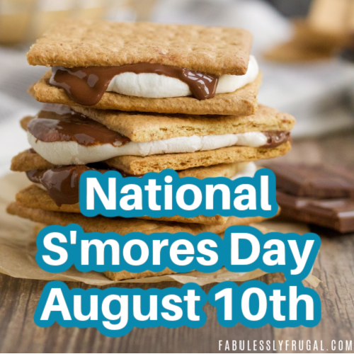 August 10th Is National S’mores Day! Celebrate With These Yummy Recipes!