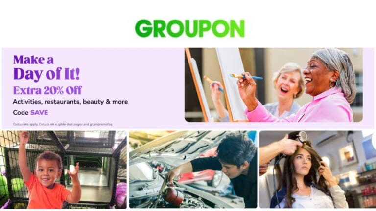 Groupon | 20% Off Local Activities, Dining & More