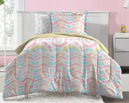 tie dye bedding set