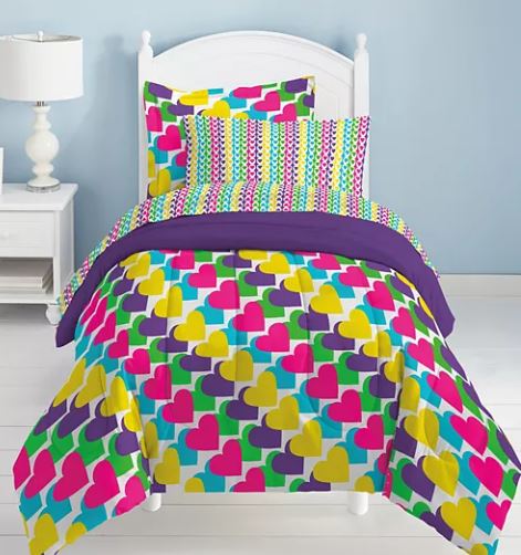 rainbow bedding set