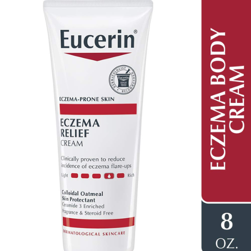 FOUR Eucerin Eczema Relief Cream, 8 Oz as low as $6.82 EACH Tube After Coupon (Reg. $10.49) + Free Shipping! + Buy 4, Save 5%