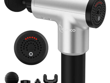 6 Speeds Massage Gun, Cordless Handheld Deep Tissue Muscle Massager $19.49 After Code + Coupon (Reg. $60) – Chargeable Percussion Device Super Quiet