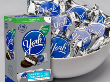 175-Count YORK Dark Chocolate Peppermint Patties as low as $10.69 After Coupon (Reg. $22.78) + Free Shipping – 6¢/pouch!