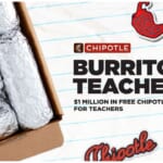 Nominate A Teacher To Win A Free Burrito