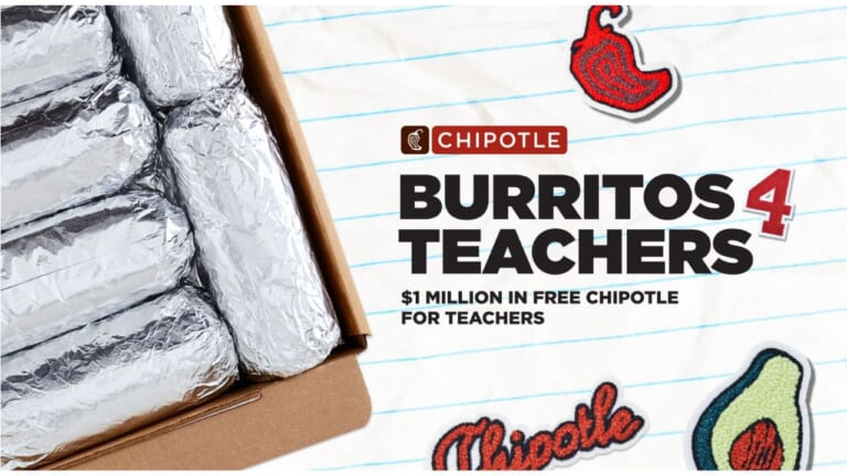 Nominate A Teacher To Win A Free Burrito