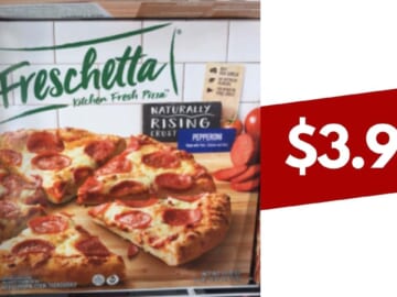 Kroger eCoupon | Get Up to 5 Freschetta Pizzas for $3.99 Each