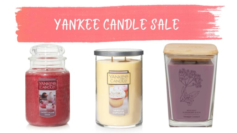 Large Yankee Candles Only $15.50