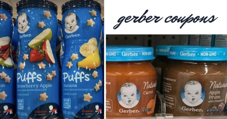 New Gerber Coupons | Save on Baby Food & Puffs at Publix and Kroger