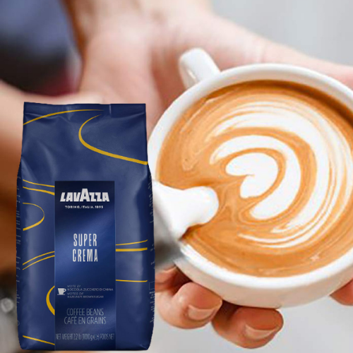 Lavazza Super Crema Whole Bean Coffee Blend as low as $13.99 After Coupon (Reg. $22.99) + Free Shipping – 69K+ FAB Ratings!