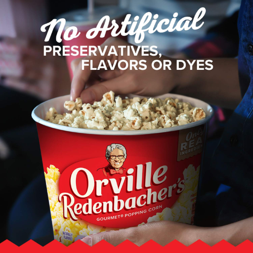 12-Pack Orville Redenbacher’s Movie Theater Butter Popcorn Tubs as low as $23.97 Shipped Free (Reg. $34.08) + Free Shipping – 4K+ FAB Ratings! $1.99 per 3.9 Oz Tub!