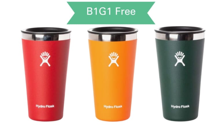 Hydroflask Tumblers On Sale For B1G1 Free!