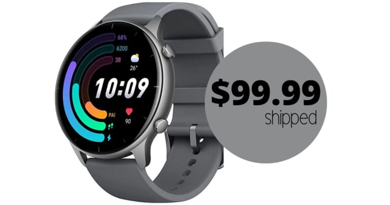 Amazfit GTR 2e Smartwatch for $99.99 Shipped