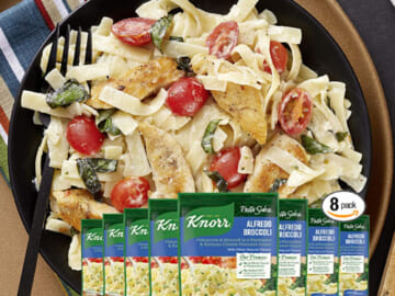 8-Pack Knorr Alfredo Broccoli Pasta Sides Dish as low as $6.07 Shipped Free (Reg. $22) – $0.76 per pack!