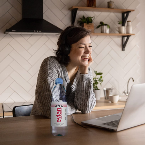 12-Pack evian Naturally Filtered Spring Water in 1 Liter Bottles as low as $14.09 After Coupon (Reg. $33) + Free Shipping – $1.17/ bottle!