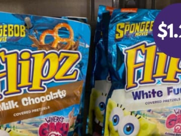 $1.24 Flipz Pretzels at Publix