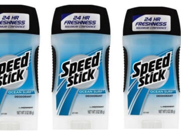 $1.25 Speed Stick Deodorant at CVS