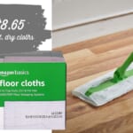 Amazon 64-Ct. Dry Floor Cloths $8.65 Or Less!