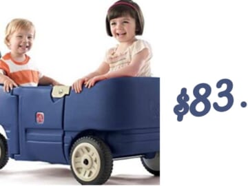 Step2 Wagon for Two Plus Blue for $83.99