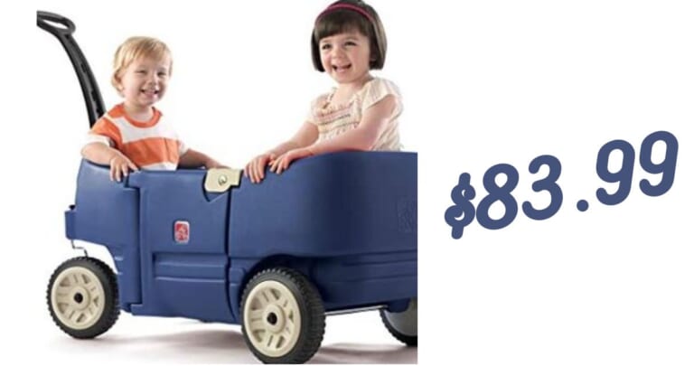 Step2 Wagon for Two Plus Blue for $83.99