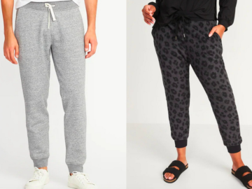 Old Navy: Kid’s Fleece Joggers just $10, Adults Fleece Joggers just $12 today!