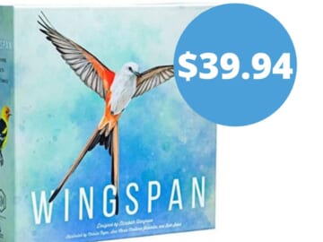 Wingspan Board Game for $39.94