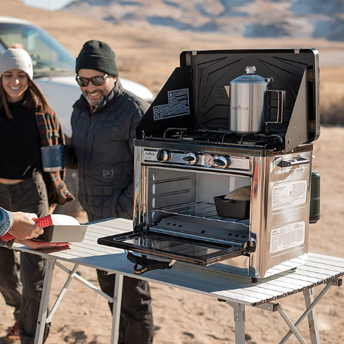 Camp Chef Deluxe Outdoor Camping Oven $232 Shipped Free (Reg. $329.95) – w/ 2 Burners!