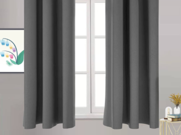 Get a Restful Nights Sleep with these FAB Black Out Curtains, Just $11.99