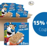 Kellogg’s Cereal Bars for $1.80