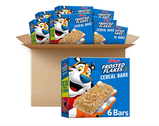 Kellogg’s Frosted Flakes Cereal Bars, 48 count only $15.95 shipped!