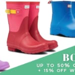 Hunter Boots | Extra 15% Off Clearance Sale