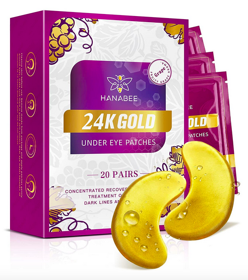 Puffy Eyes Eye Zone Masks 24K Gold (20 pairs) only $4.25!