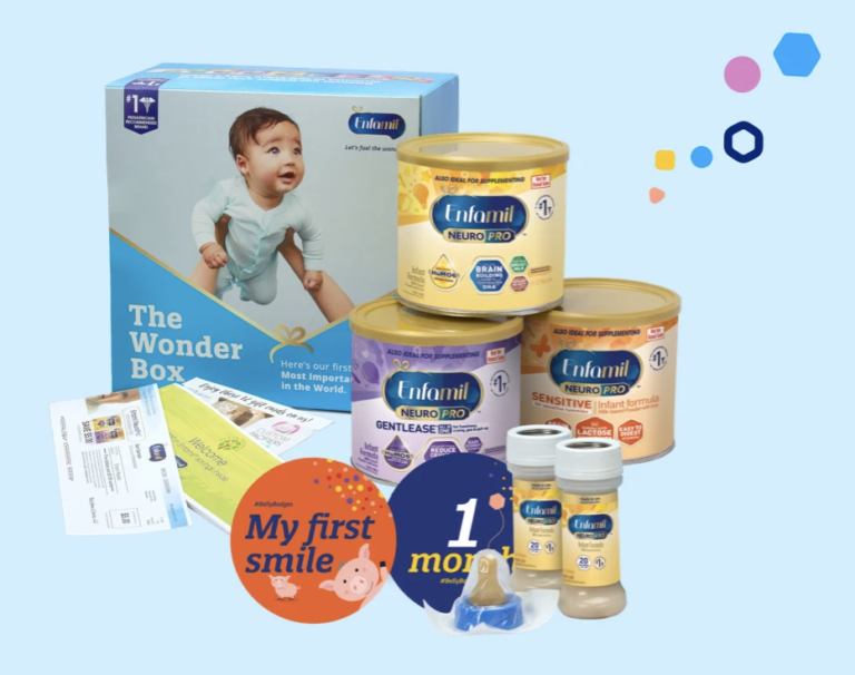 Enfamil Family Beginnings: Sign up for a welcome gift pack with $400 worth of freebies and coupon savings!