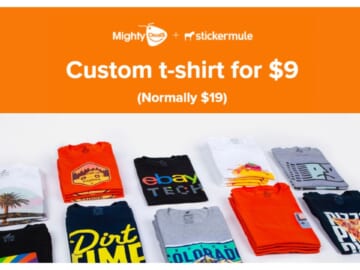 Custom T-Shirt For $9 (reg. $19)