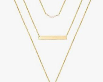 Dainty Layered Necklace only $7.49!