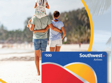 Costco Southwest Airlines $500 eGift Card for $450