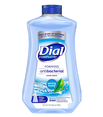 Dial Complete Antibacterial Foaming Hand Soap Refill (32 oz) only $3.49 shipped!