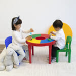 Kids 2-in-1 Plastic Building Blocks Compatible Activity Table and 2 Chairs Set $49.96 Shipped Free (Reg. $60) – FAB Ratings! – Round, Primary Colors