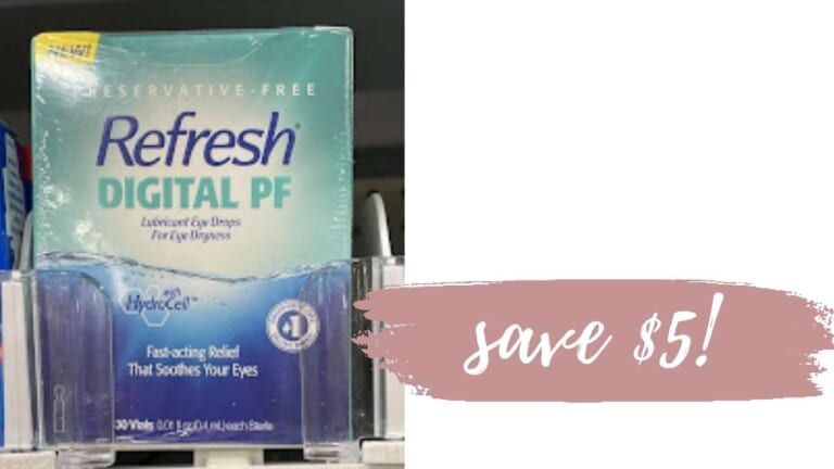 New Refresh Coupon | Get Eye Drops for $3.99