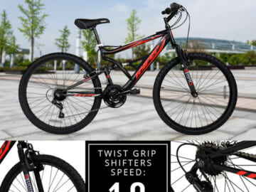 Hyper Bicycles Men’s 26 inches Shocker Mountain Bike $89 Shipped Free (Reg. $148)