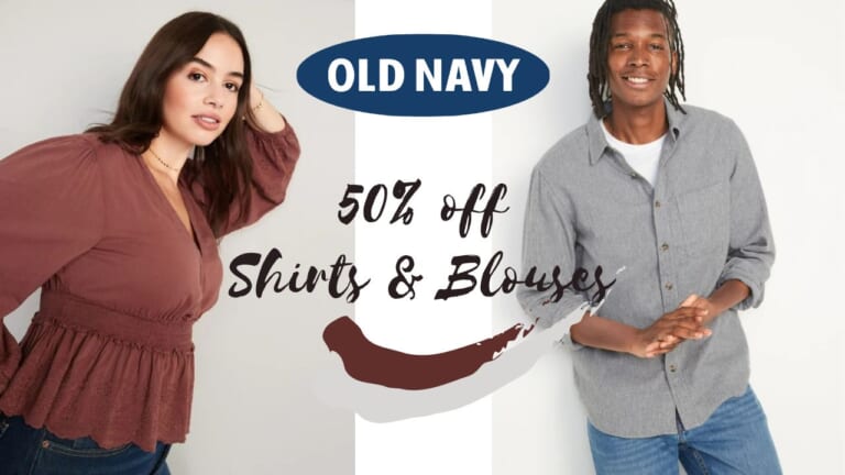 Old Navy | 50% off Shirts & Blouses For the Family