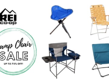 REI Camping Chairs Starting At $12!