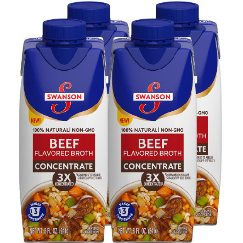 Save 15% on Swanson Broth Concentrate as low as $2.56 EACH 8oz Carton After Coupon + Free Shipping!