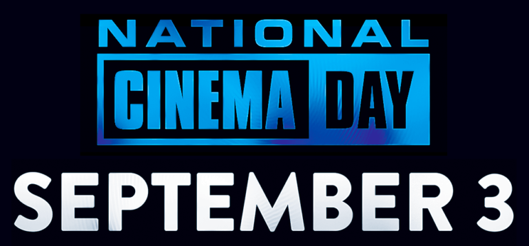 National Cinema Day on September 3rd = Movie Tickets just $3!