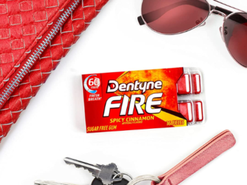 144-Count Dentyne Fire Spicy Cinnamon Sugar-Free Gum as low as $5.73 Shipped Free (Reg. $9) – 4K+ FAB Ratings! 64¢/16-Count Pack or 4¢/Gum!