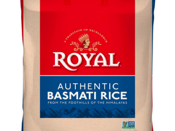 Authentic Royal Royal Basmati Rice, 15-Pound Bag only $14.24 shipped!